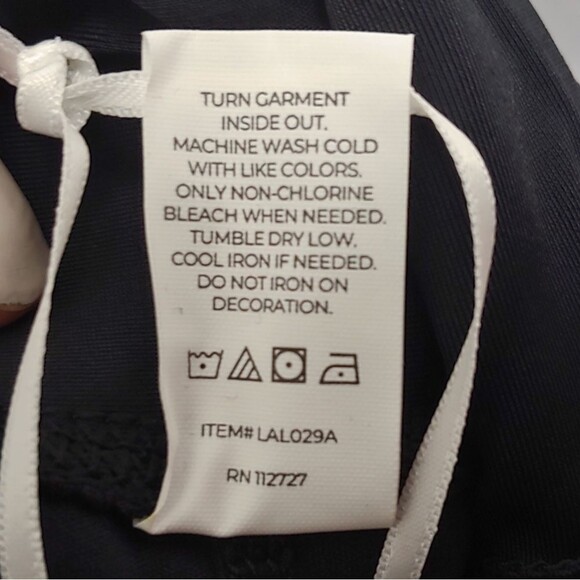 Laila Ali Faux Leather Side Panel Leggings NEW - Picture 10 of 13